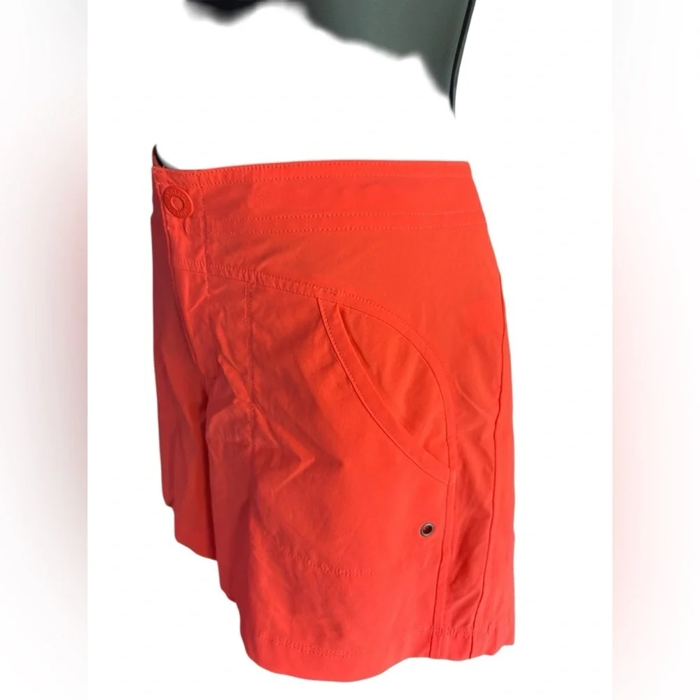 Athleta Womens bright orange Costa board shorts, size 8, NWOT swim shorts - Picture 6 of 10